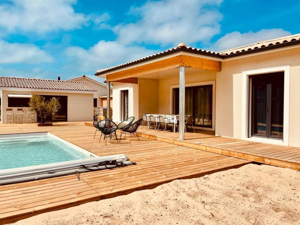 Villashomeclet - Villa Palm Beach Vensac Zewnętrze zdjęcie